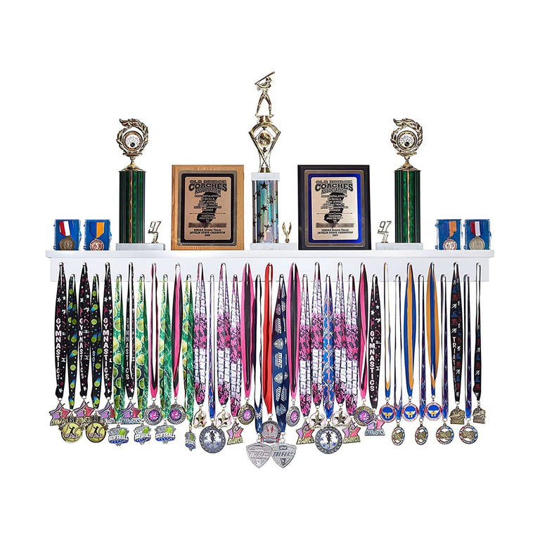 running medal display