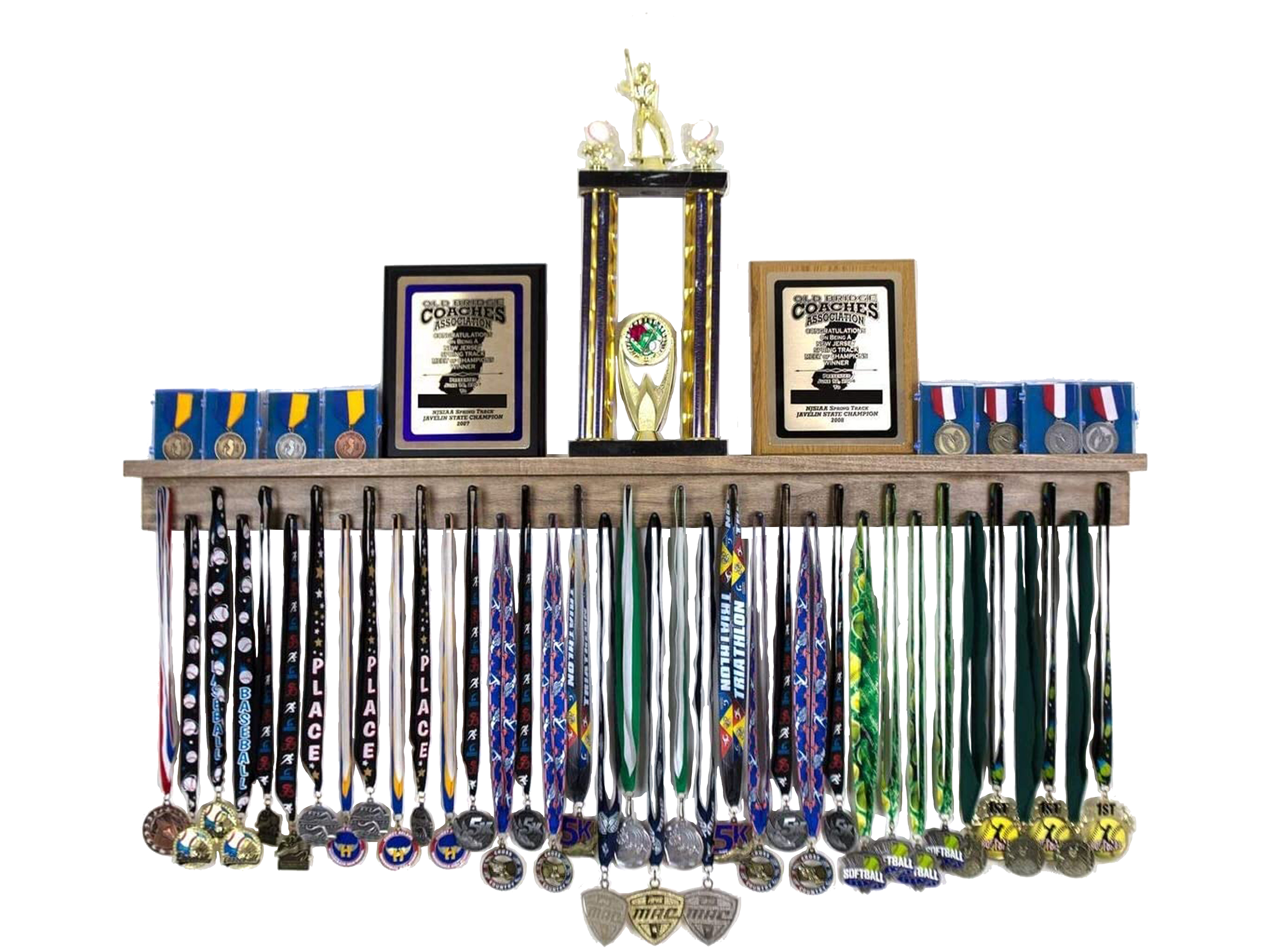 trophy shelf for boys room medal display stand running bib frame runner hanger award ribbon holder sports wrestling shelves and medallero para colgar medallas metal glory awards trophies personalized holders wall rack runners